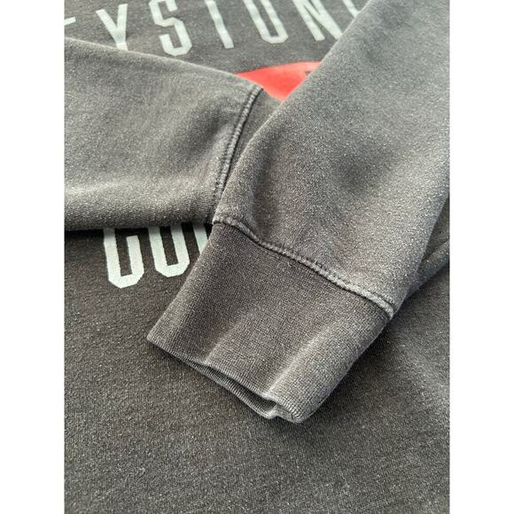 Vintage Keystone Colorado Pullover Crewneck Spellout Sweatshirt Black XL Grunge - Picture 6 of 6